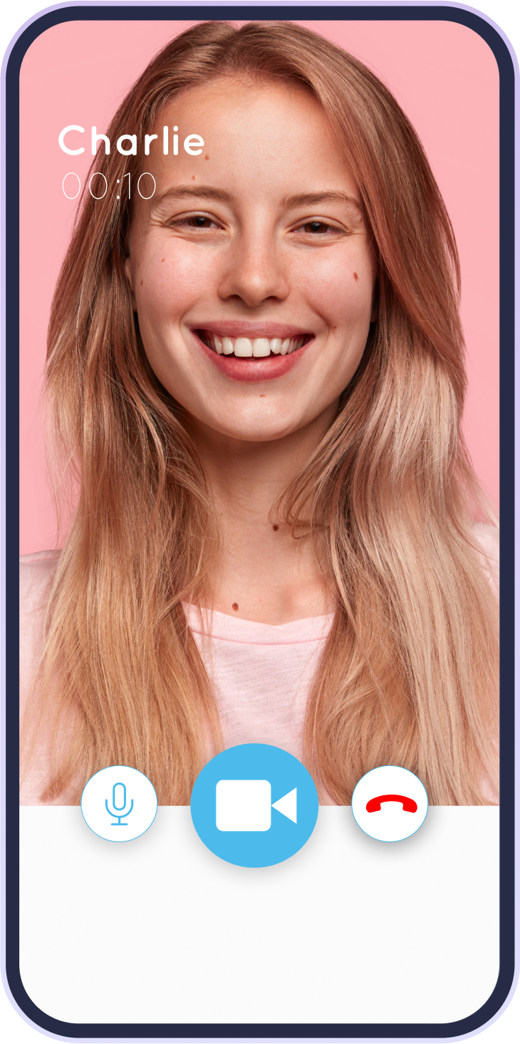 Chat via video with an influencer, creator, or expert on LiviTalk